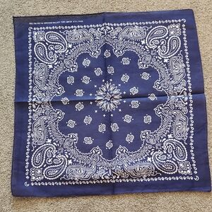 Navy Blue Bandana